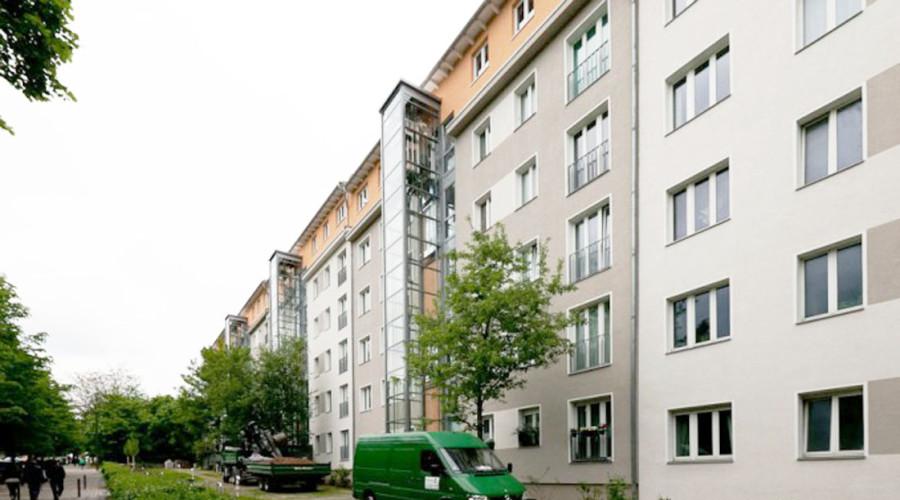Реконструированная пятиэтажка на химкинском бульваре. Реконструкции советских «хрущёвок» и панелей в Берлине